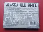 Alaska ULU Knife with Wooden Stand