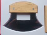 Alaska ULU Knife with Wooden Stand