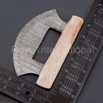 Alaskan Hand Forged 6" Damascus Ulu Knife