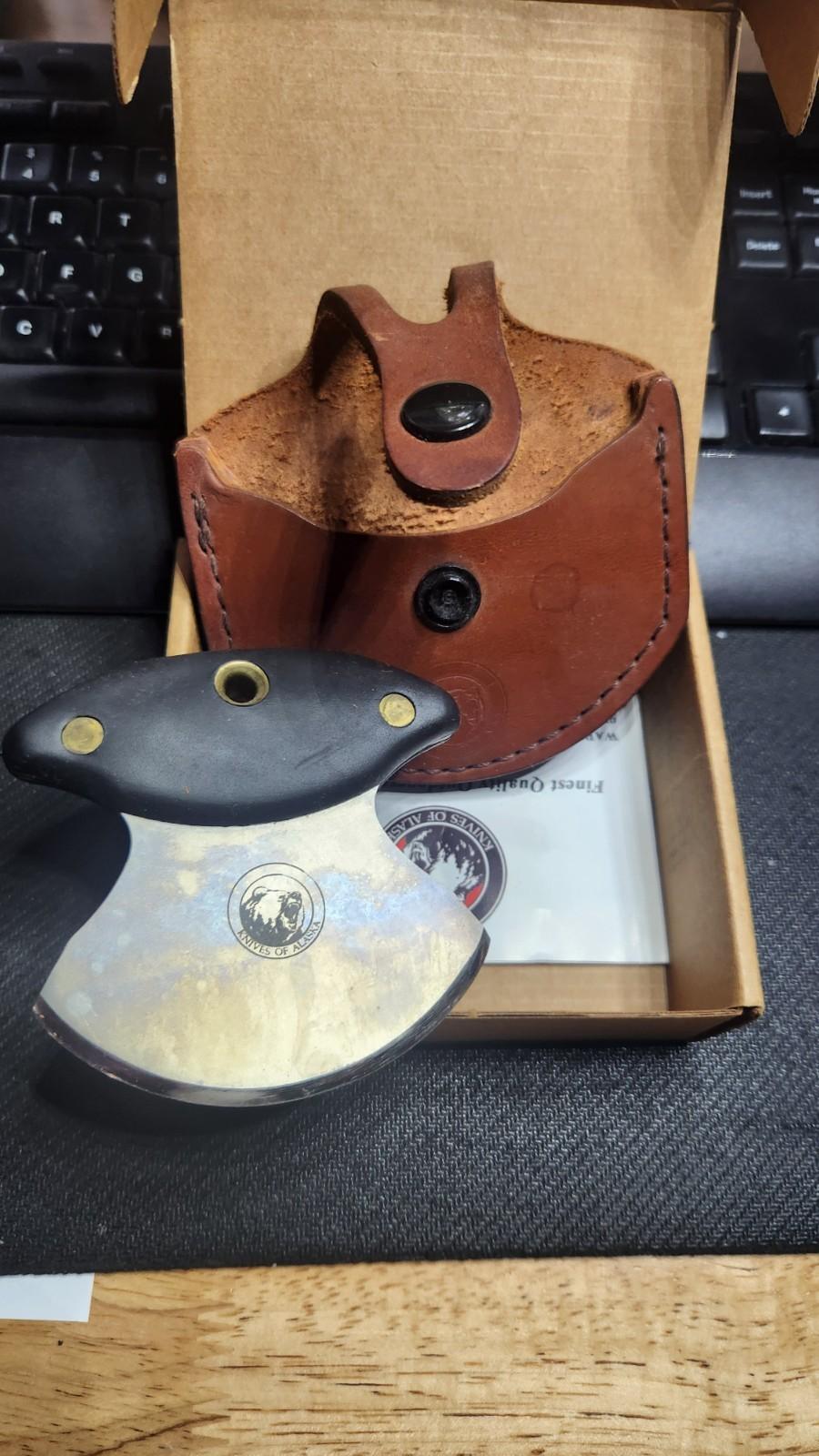 Magnum Ulu Knife with SureGrip Handle