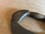 Vintage Ulu Kitchen Knife - Curved Half Moon