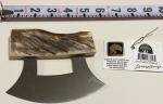 Custom Ulu Knife with Moose Antler Handle
