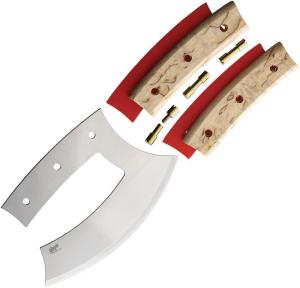 Brisa Ulu 150 Kitchen Knife with Curly Birch Handle