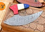 Handmade Damascus Steel Chef Ulu Knife 1909