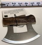 Custom Ulu Knife with Moose Antler Handle