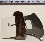 Custom Ulu Knife with Moose Antler Handle