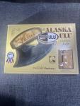 Alaska ULU Knife with Wood Handle and Stand