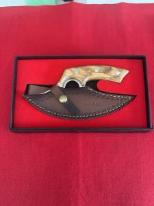 Dedfish Stainless Steel Ulu Knife with Sheath