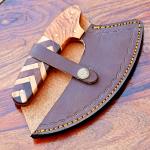 Alaskan Ulu Knife Pizza Cutter - Hand Forged