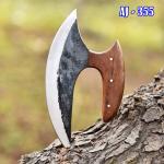 Alaskan Ulu Pizza Cutter with Belt Sheath