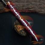 Handmade Damascus Steel Ulu Knife for Chefs