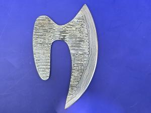 Personalized Damascus Steel ULU Chef Knife