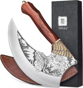 TIVOLI 9-Inch Ulu Knife & Pizza Cutter