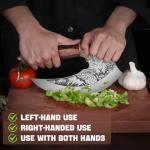 TIVOLI 9-Inch Ulu Knife & Pizza Cutter