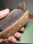 Historic Inuit Yupik Ulu Knife - Slate Design