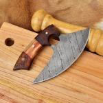 Damascus Steel Alaskan Chef's Ulu Knife