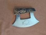 Alaskan Ulu Knife with Stainless Steel Blade
