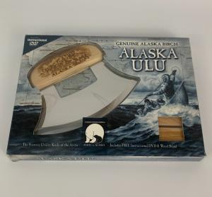 Alaska Jack's Ulu Knife with Stand and Guide