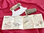 Alaska Vintage ULU Knife with Stand