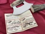 Alaska Vintage ULU Knife with Stand
