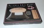 Alaska Ulu Knife with Wooden Stand