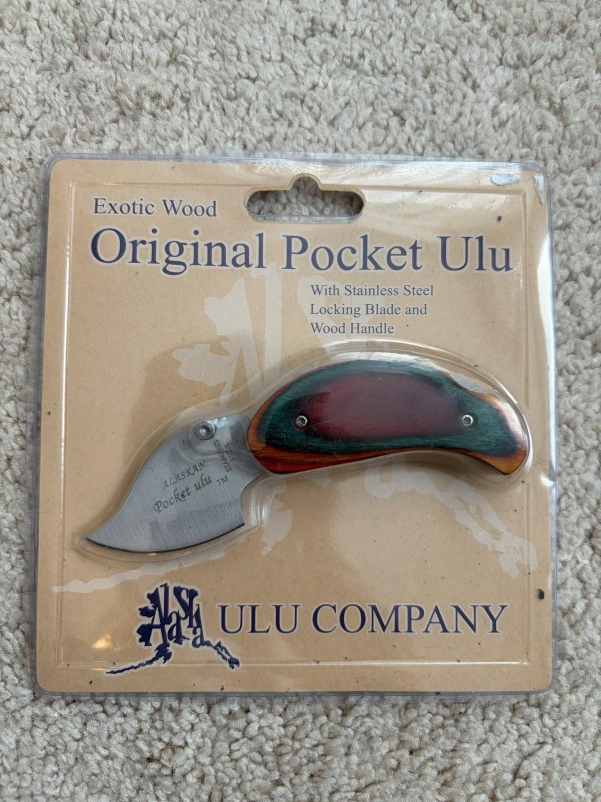 Pocket Ulu Knife - Alaskan Survival Tool