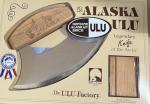 Birch Ulu Knife with 6" Stainless Steel Blade