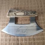 Alaska Ulu Knife with Bear Engraving