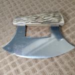 Alaska Ulu Knife with Bear Engraving