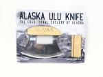 Alaska ULU Knife with Wooden Stand