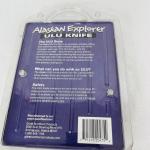 Alaskan Explorer Ulu Knife with Wood Stand