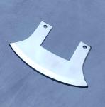 Alaskan Ulu Knife Blank - 440C Steel Slicer