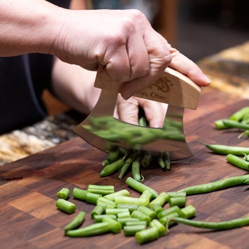 Lehman's 6-Inch Stainless Steel ULU Rocker Knife