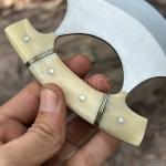 D2 Steel Vintage Alaskan Ulu Kitchen Knife
