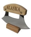 Alaskan Birch Ulu Knife and Bowl Set