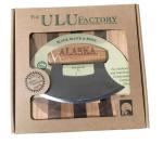 Alaskan Birch Ulu Knife and Bowl Set