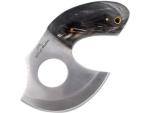 Old Ram Mini Ulu Knife with Leather Sheath