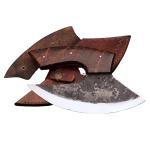 D2 Steel Alaskan ULU Knife with Wood Handle