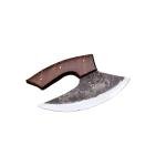 D2 Steel Alaskan ULU Knife with Wood Handle