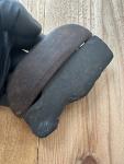 Eskimo Inuit Wooden Handle Slate Ulu Knife
