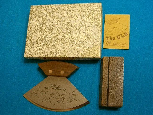 Alaska Eskimo Ulu Skinning Knife