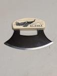 Alaska ULU Knife with Eagle Design