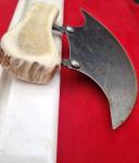 Alaskan 6" ULU Knife with Bone Handle