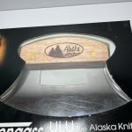 Alaskan Vintage ULU Knife with Wooden Handle