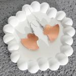 Ulu Knife Shape Humpback Whale Earrings