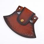 Hand Forged Alaskan Ulu Knife with Wood Handle