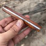 D2 Steel Ulu Knife with Sheath for Kitchen