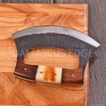 Personalized Carbon Steel Ulu - Versatile Skinning Knife