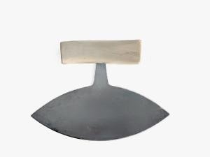 Greenland Inuit Ulu Knife with Reindeer Antler Handle