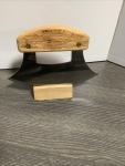 Alaska Ulu Knife with Wood Handle Design